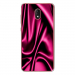 TPU0LENNY5SOIEROSE - Coque souple pour Wiko Lenny 5 avec impression Motifs soie drapée rose