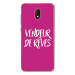 TPU0LENNY5VENDREVEFUSHIA - Coque souple pour Wiko Lenny 5 avec impression Motifs vendeur de rêves fushia