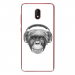 TPU0LENNY5VIEUSINGECASQ - Coque souple pour Wiko Lenny 5 avec impression Motifs singe avec casque