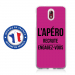 TPU0NOKIA31APEROFUSHIA - Coque souple pour Nokia 3-1 avec impression Motifs l'apéro recrute fushia