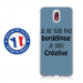 TPU0NOKIA31BORDELIQUEBLEU - Coque souple pour Nokia 3-1 avec impression Motifs Je ne suis pas bordélique bleu