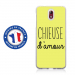 TPU0NOKIA31CHIEUSEJAUNE - Coque souple pour Nokia 3-1 avec impression Motifs Chieuse d'Amour jaune