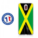 TPU0NOKIA31DRAPJAMAIQUE - Coque souple pour Nokia 3-1 avec impression Motifs drapeau de la Jamaïque