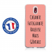 TPU0NOKIA31GENIALEROSE - Coque souple pour Nokia 3-1 avec impression Motifs Chiante mais Géniale rose