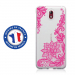 TPU0NOKIA31LACEFUSHIA - Coque souple pour Nokia 3-1 avec impression Motifs Lace fushia