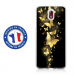 TPU0NOKIA31PAPILLONSDORES - Coque souple pour Nokia 3-1 avec impression Motifs papillons dorés