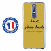 TPU0NOKIA51CHIANTEOR - Coque souple pour Nokia 5-1 avec impression Motifs Avant, j'étais chiante or