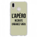 TPU0P20LITEAPEROVERT - Coque souple pour Huawei P20 Lite avec impression Motifs l'apéro recrute vert