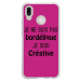TPU0P20LITEBORDELIQUEFUSHIA - Coque souple pour Huawei P20 Lite avec impression Motifs Je ne suis pas bordélique fushia