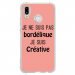 TPU0P20LITEBORDELIQUEROSE - Coque souple pour Huawei P20 Lite avec impression Motifs Je ne suis pas bordélique rose