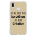 TPU0P20LITEBORDELIQUETAUPE - Coque souple pour Huawei P20 Lite avec impression Motifs Je ne suis pas bordélique taupe