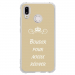 TPU0P20LITEBOUDERTAUPE - Coque souple pour Huawei P20 Lite avec impression Motifs Bouder pour mieux Régner taupe