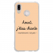 TPU0P20LITECHIANTEBEIGE - Coque souple pour Huawei P20 Lite avec impression Motifs Avant, j'étais chiante beige