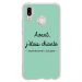 TPU0P20LITECHIANTETURQUOISE - Coque souple pour Huawei P20 Lite avec impression Motifs Avant, j'étais chiante turquoise