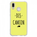 TPU0P20LITEDISCAMIONJAUNE - Coque souple pour Huawei P20 Lite avec impression Motifs Dis Camion jaune
