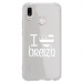 TPU0P20LITEDRAPBREIZH - Coque souple pour Huawei P20 Lite avec impression Motifs drapeau Breton I Love Breizh