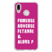 TPU0P20LITEFUMEUSEFUSHIA - Coque souple pour Huawei P20 Lite avec impression Motifs fumeuse et alors fushia