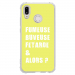 TPU0P20LITEFUMEUSEJAUNE - Coque souple pour Huawei P20 Lite avec impression Motifs fumeuse et alors jaune