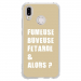 TPU0P20LITEFUMEUSETAUPE - Coque souple pour Huawei P20 Lite avec impression Motifs fumeuse et alors taupe