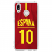 TPU0P20LITEMAILLOTESPAGNE - Coque souple pour Huawei P20 Lite avec impression Motifs Maillot de Football Espagne