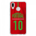 TPU0P20LITEMAILLOTPORTUGAL - Coque souple pour Huawei P20 Lite avec impression Motifs Maillot de Football Portugal