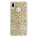 TPU0P20LITEMANDALAGOLD - Coque souple pour Huawei P20 Lite avec impression Motifs Mandala gold