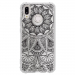 TPU0P20LITEMANDALANOIR - Coque souple pour Huawei P20 Lite avec impression Motifs Mandala noir