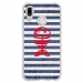 TPU0P20LITEPOISSON - Coque souple pour Huawei P20 Lite avec impression Motifs squelette poisson