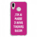 TPU0P20LITERAISONFUSHIA - Coque souple pour Huawei P20 Lite avec impression Motifs marre d'avoir raison fushia
