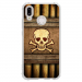 TPU0P20LITESKULLPIRATE - Coque souple pour Huawei P20 Lite avec impression Motifs pirate et tête de mort