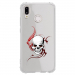 TPU0P20LITESKULLTRIBAL - Coque souple pour Huawei P20 Lite avec impression Motifs tête de mort sur fond tribal
