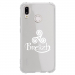 TPU0P20LITETRISKEL - Coque souple pour Huawei P20 Lite avec impression Motifs Triskel Celte blanc