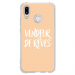 TPU0P20LITEVENDREVEBEIGE - Coque souple pour Huawei P20 Lite avec impression Motifs vendeur de rêves beige