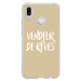 TPU0P20LITEVENDREVETAUPE - Coque souple pour Huawei P20 Lite avec impression Motifs vendeur de rêves taupe
