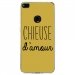 TPU0P8LITE17CHIEUSEOR - Coque souple pour Huawei P8 Lite 2017 avec impression Motifs Chieuse d'Amour or