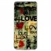 TPU0P8LITE17LOVEVINTAGE - Coque souple pour Huawei P8 Lite 2017 avec impression Motifs Love Vintage