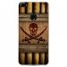 TPU0P8LITE17SABREPIRATE - Coque souple pour Huawei P8 Lite 2017 avec impression Motifs sabre et tête de mort pirate