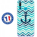 TPU0PSMART19ANCRE - Coque souple pour Huawei P Smart (2019) avec impression Motifs ancre