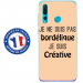 TPU0PSMART19BORDELIQUEBEIGE - Coque souple pour Huawei P Smart (2019) avec impression Motifs Je ne suis pas bordélique beige