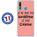 TPU0PSMART19BORDELIQUEROSE - Coque souple pour Huawei P Smart (2019) avec impression Motifs Je ne suis pas bordélique rose