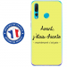 TPU0PSMART19CHIANTEJAUNE - Coque souple pour Huawei P Smart (2019) avec impression Motifs Avant, j'étais chiante jaune