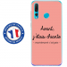 TPU0PSMART19CHIANTEROSE - Coque souple pour Huawei P Smart (2019) avec impression Motifs Avant, j'étais chiante rose