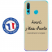 TPU0PSMART19CHIANTETAUPE - Coque souple pour Huawei P Smart (2019) avec impression Motifs Avant, j'étais chiante taupe