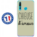 TPU0PSMART19CHIEUSEVERT - Coque souple pour Huawei P Smart (2019) avec impression Motifs Chieuse d'Amour vert