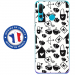 TPU0PSMART19LOVE3 - Coque souple pour Huawei P Smart (2019) avec impression Motifs Love coeur 3