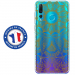 TPU0PSMART19MANDALAGOLD - Coque souple pour Huawei P Smart (2019) avec impression Motifs Mandala gold
