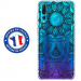 TPU0PSMART19MANDALANOIR - Coque souple pour Huawei P Smart (2019) avec impression Motifs Mandala noir