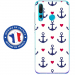 TPU0PSMART19MARIN5 - Coque souple pour Huawei P Smart (2019) avec impression Motifs thème marin 5