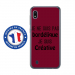 TPU0TPU0A10BORDELIQUEBORDEA - Coque souple pour Samsung Galaxy A10 avec impression Motifs Je ne suis pas bordélique bordeau