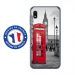 TPU0TPU0A10CABINEUK - Coque souple pour Samsung Galaxy A10 avec impression Motifs cabine téléphonique UK rouge